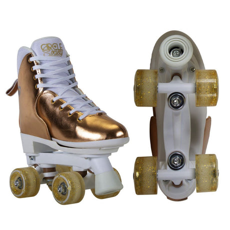 Bravo Sports Circle Society Roller Skates - Metallic Rose Gold (Size 3-7)