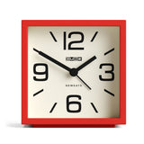 Newgate Cube Mantel Clock - Fire Engine Red