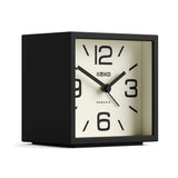 Newgate Cube Mantel Clock - Black