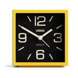 Newgate Cube Mantel Clock - Citrus Yellow