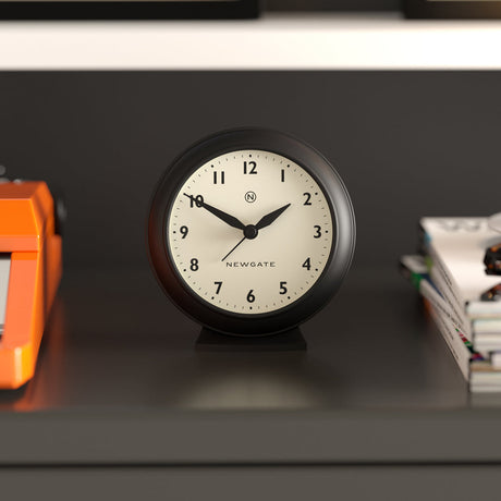 Newgate Pacific Mantel Clock - Black