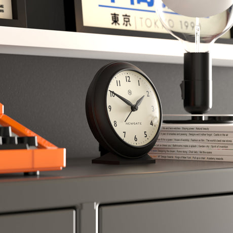 Newgate Pacific Mantel Clock - Black