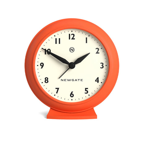 Newgate Pacific Mantel Clock - Pumpkin Orange