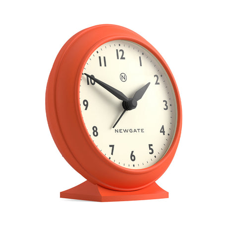 Newgate Pacific Mantel Clock - Pumpkin Orange