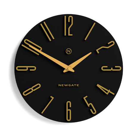 Newgate Empire State Wall Clock - Black