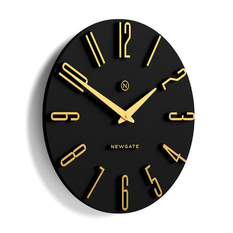Newgate Empire State Wall Clock - Black