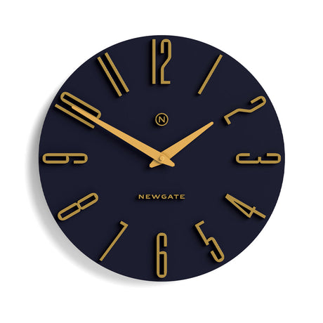 Newgate Empire State Wall Clock - Petrol Blue