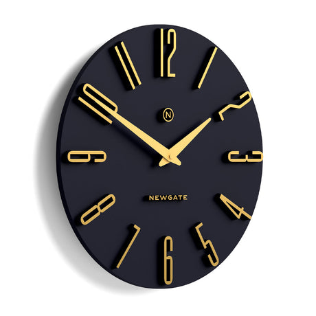 Newgate Empire State Wall Clock - Petrol Blue