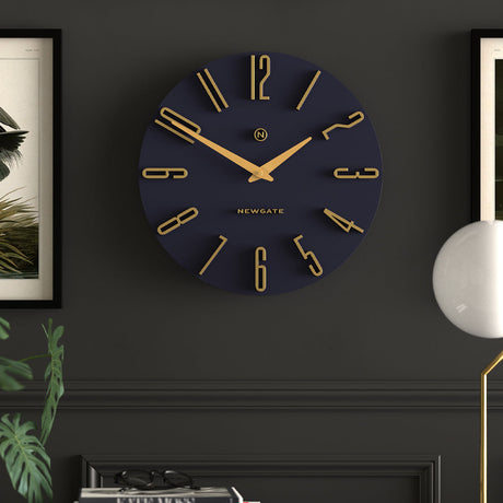 Newgate Empire State Wall Clock - Petrol Blue