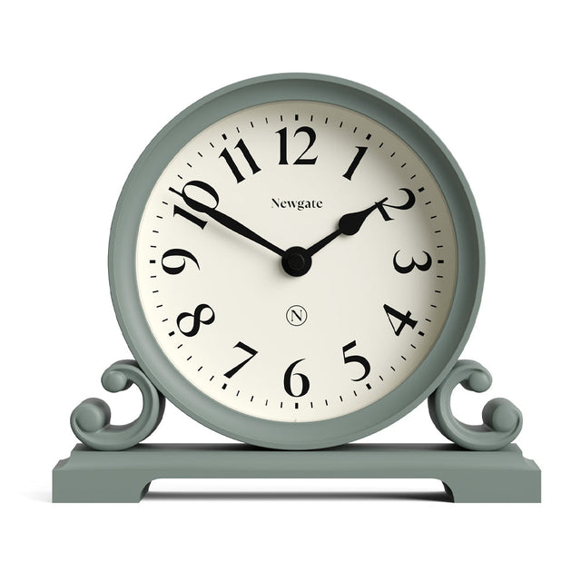 Newgate Divisadero Mantel Clock - Asparagus Green