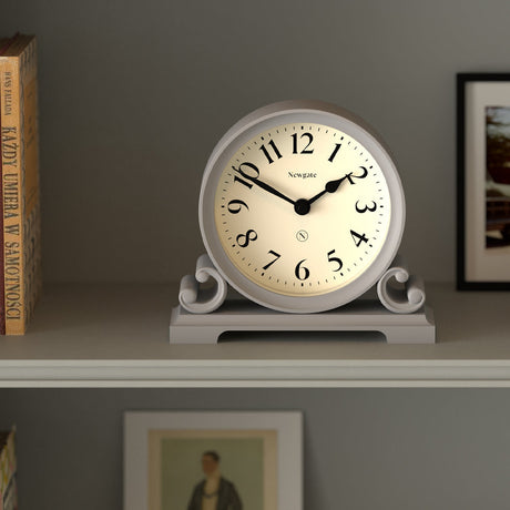 Newgate Divisadero Mantel Clock - Clock Grey
