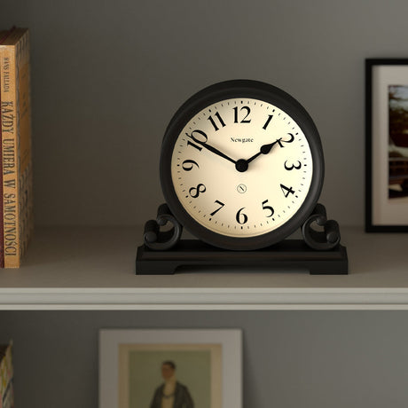 Newgate Divisadero Mantel Clock - Black