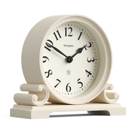 Newgate Divisadero Mantel Clock - Vanilla Cream