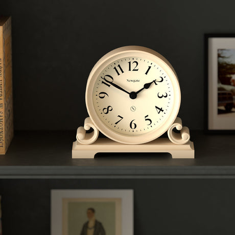 Newgate Divisadero Mantel Clock - Vanilla Cream