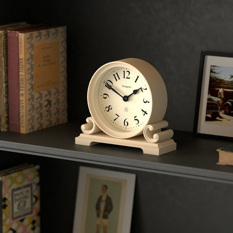 Newgate Divisadero Mantel Clock - Vanilla Cream