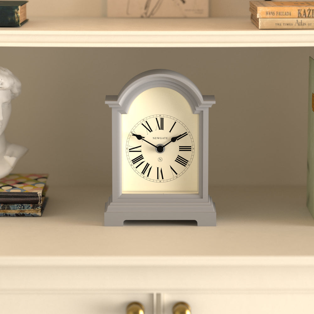 Newgate Fillmore Mantel Clock - Clockwork Grey