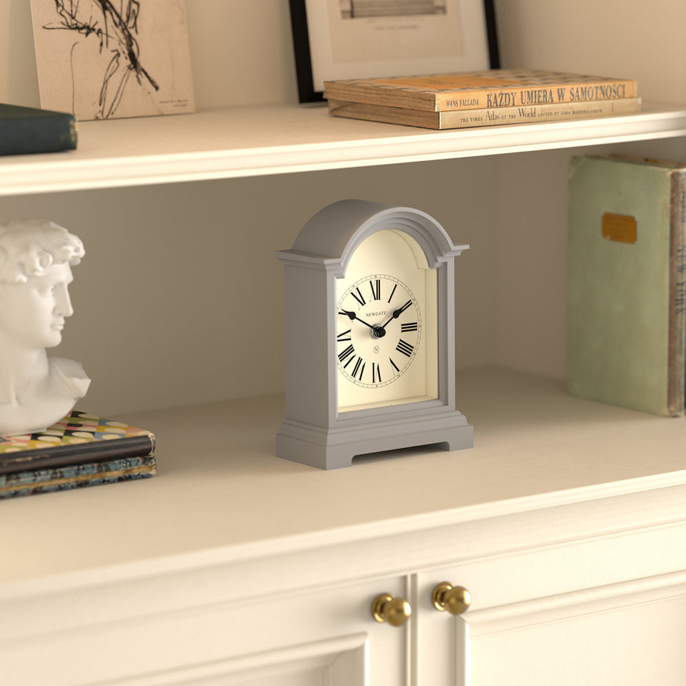 Newgate Fillmore Mantel Clock - Clockwork Grey