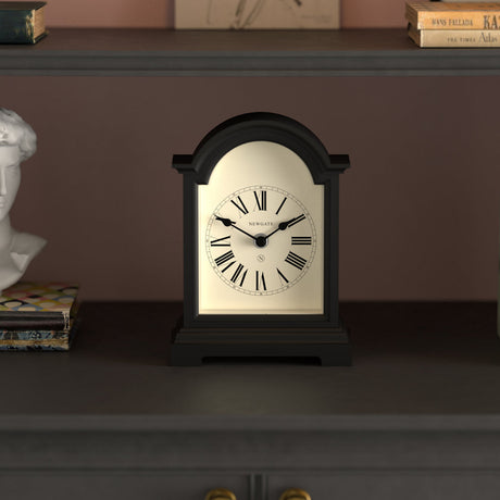 Newgate Fillmore Mantel Clock - Black