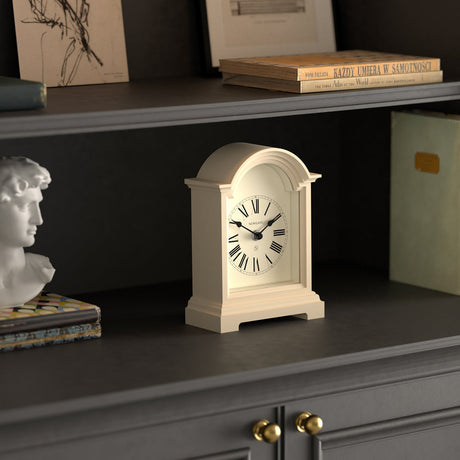 Newgate Fillmore Mantel Clock - Vanilla Cream