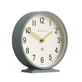 Newgate Q Mantel Clock - Asparagus Green