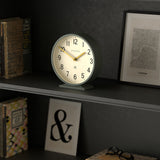 Newgate Q Mantel Clock - Asparagus Green