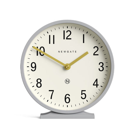 Newgate Q Mantel Clock - Clock Grey
