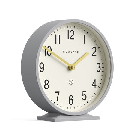 Newgate Q Mantel Clock - Clock Grey