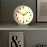 Newgate Q Mantel Clock - Clock Grey