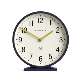 Newgate Q Mantel Clock - Petrol Blue