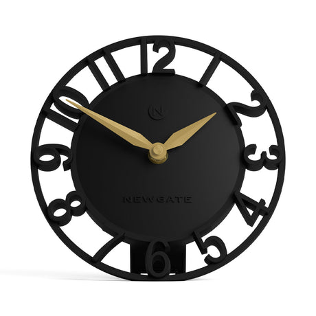 Newgate Timewarp Mantel Clock - Black