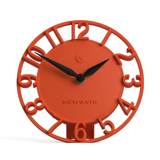 Newgate Timewarp Mantel Clock - Orange