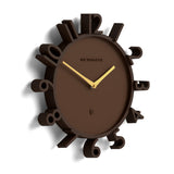 Newgate Monorail Wall Clock - Brown