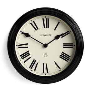 Newgate Notting Hill Wall Clock - Black