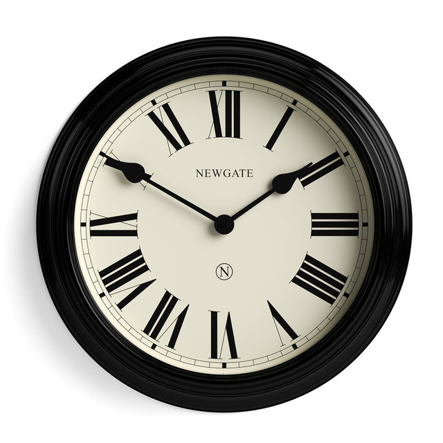 Newgate Notting Hill Wall Clock - Black