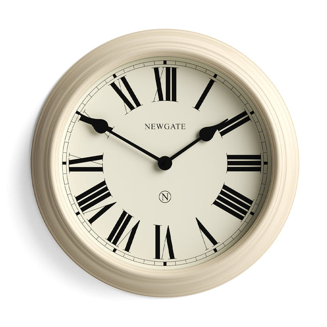 Newgate Notting Hill Wall Clock - Vanilla Cream