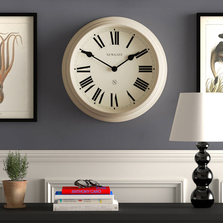 Newgate Notting Hill Wall Clock - Vanilla Cream