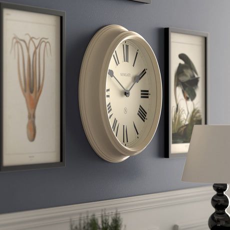 Newgate Notting Hill Wall Clock - Vanilla Cream