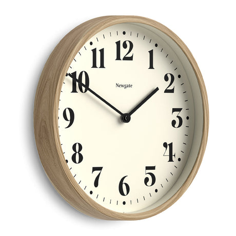Newgate Number Four Theatre Wall Clock - Faux Wood