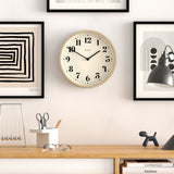 Newgate Number Four Theatre Wall Clock - Faux Wood