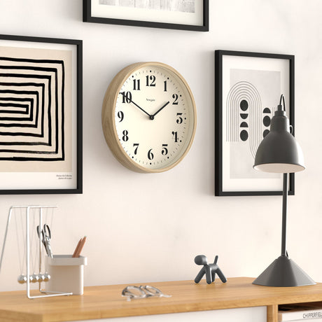 Newgate Number Four Theatre Wall Clock - Faux Wood