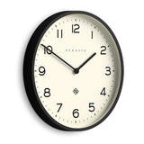 Newgate Number Two Echo Wall Clock - Black