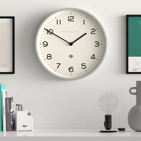 Newgate Number Two Echo Wall Clock - Posh Grey