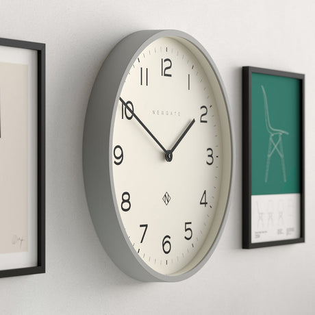 Newgate Number Two Echo Wall Clock - Posh Grey