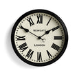 Newgate Spitalfields Wall Clock - Black