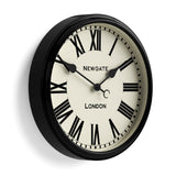 Newgate Spitalfields Wall Clock - Black