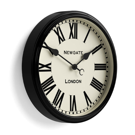 Newgate Spitalfields Wall Clock - Black