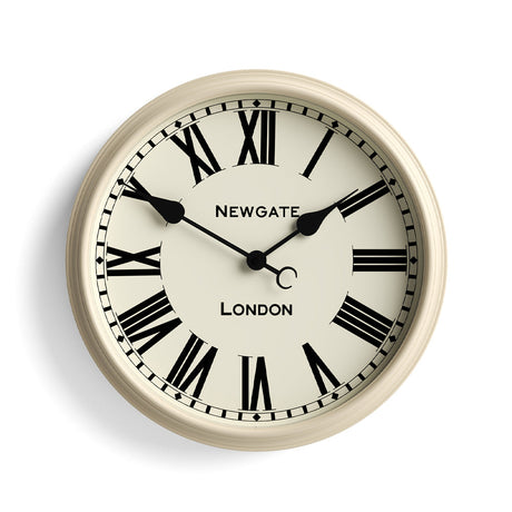 Newgate Spitalfields Wall Clock - Vanilla Cream