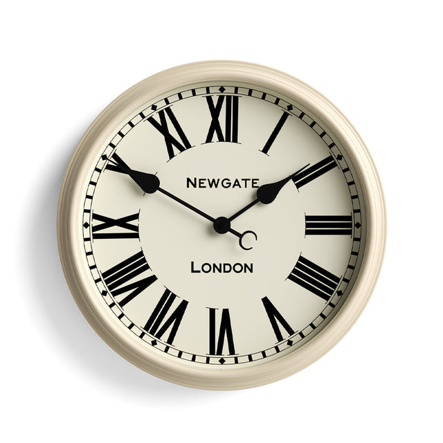 Newgate Spitalfields Wall Clock - Vanilla Cream