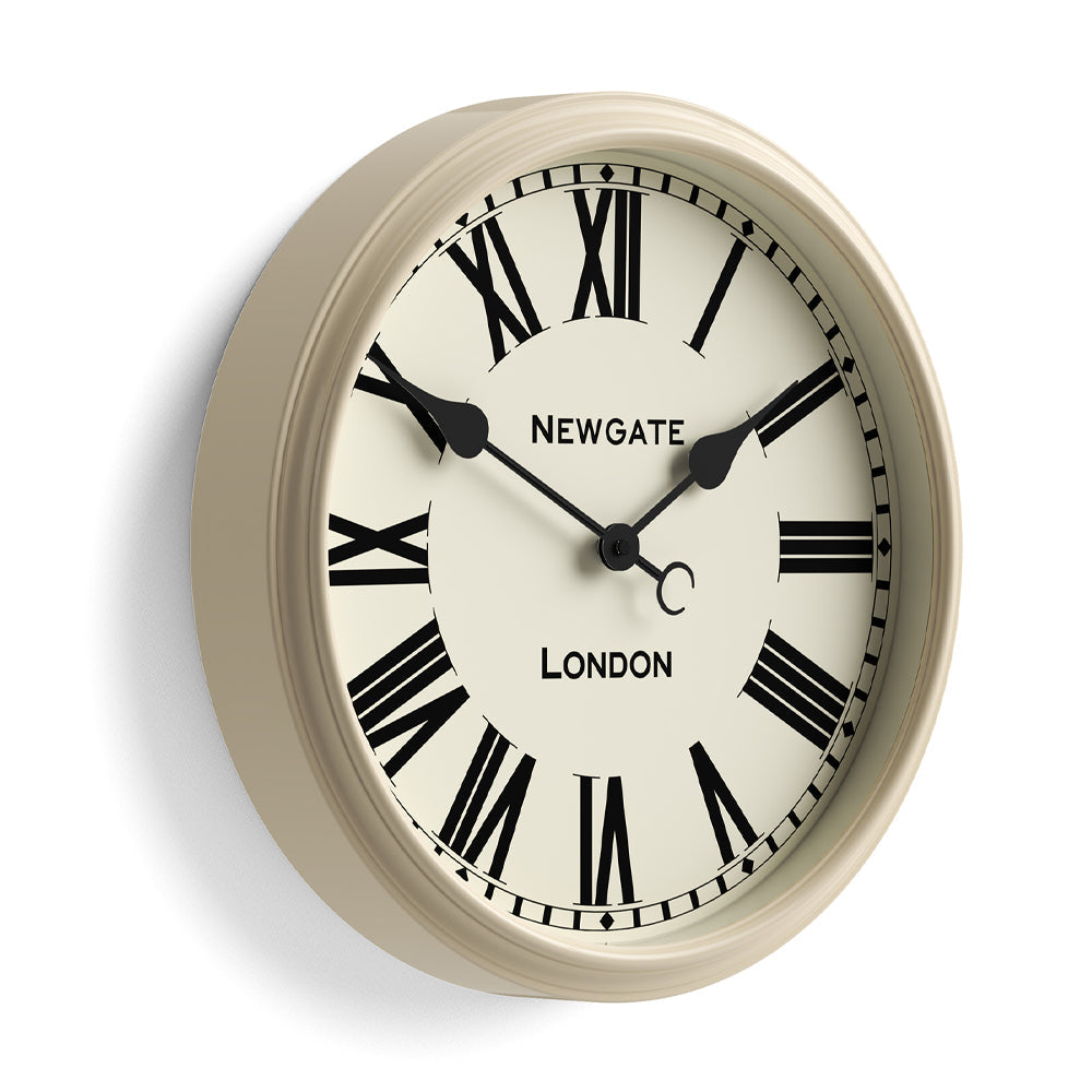 Newgate Spitalfields Wall Clock - Vanilla Cream