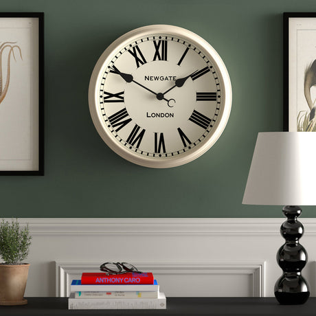 Newgate Spitalfields Wall Clock - Vanilla Cream